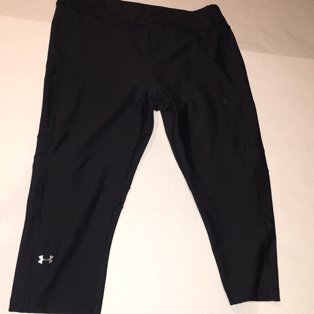 Champion Compression Black Cropped Legging | Size L - Picture 1 of 4